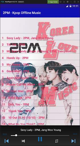 2PM - Kpop Offline Music screenshot 1
