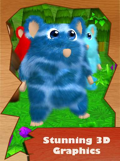 Hamster Dash: 3D Run скриншот 3