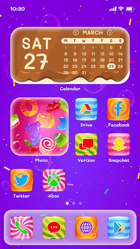 Wow Candy Sweet Icon Pack screenshot 1