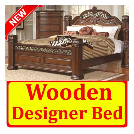 Wooden Designer Bed 1.0