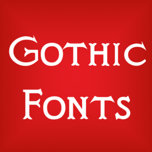 Gothic Fonts for FlipFont icon