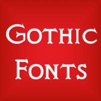 Gothic Fonts for FlipFont on 9Apps