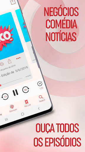 Podcasts app myTuner - Podcast em Português screenshot 3