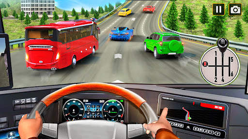 City Coach Bus Driving Game screenshot 1