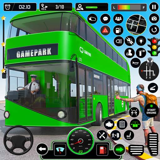 Bus Simulator - 3D Bus Games screenshot 1