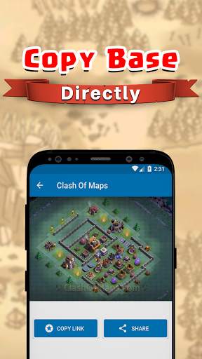 Clash of Maps - Base, Layouts screenshot 7