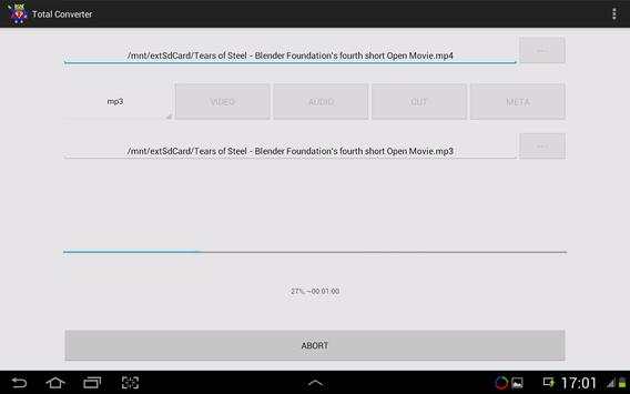Video Converter ARMv6 Codec 5 تصوير الشاشة