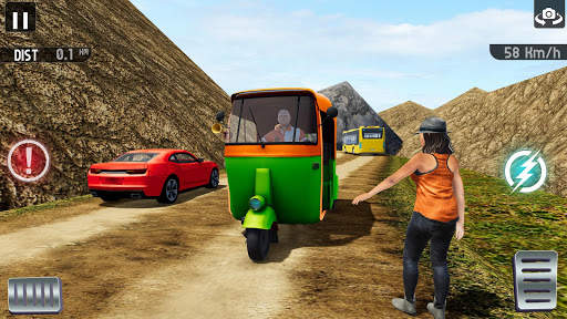 Modern Tuk Tuk Auto Rickshaw: Offroad Driving 2020 screenshot 2
