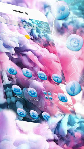 Special Colorful Smoke Theme screenshot 3