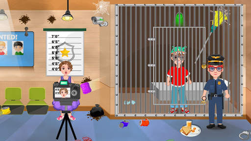 Pretend Play : Police Station screenshot 1