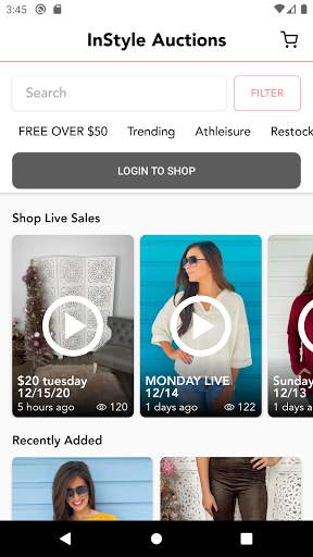 InStyle Auctions screenshot 2