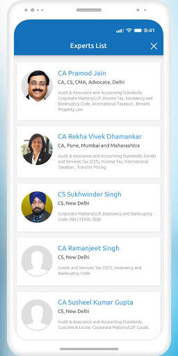 Experts Panel screenshot 5