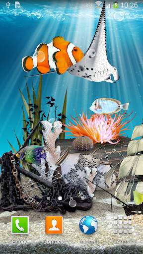 3D Aquarium Live Wallpaper screenshot 2