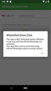 WhatsClick Direct Chat screenshot 3