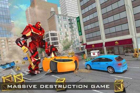 Muscle Car Robot Game – Transforming Robot Car screenshot 6