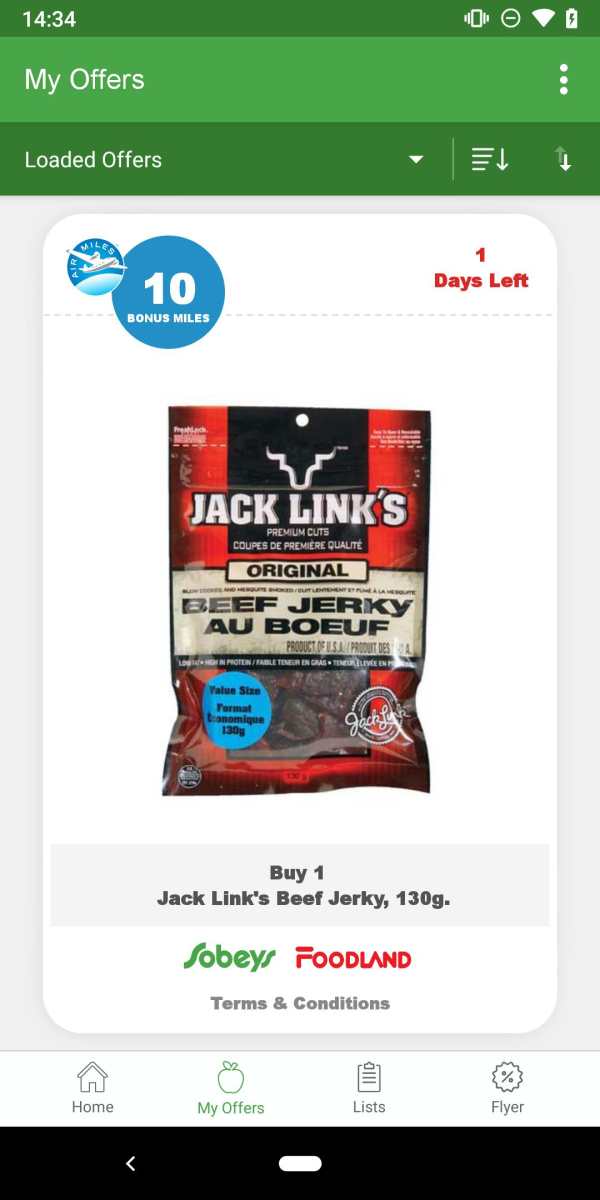 Sobeys screenshot 2