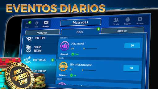 Póquer Texas Hold'em: Pokerist screenshot 3