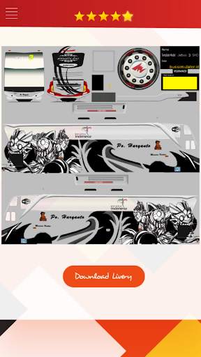 Livery Bussid Jetbus 3 SHD Update screenshot 5