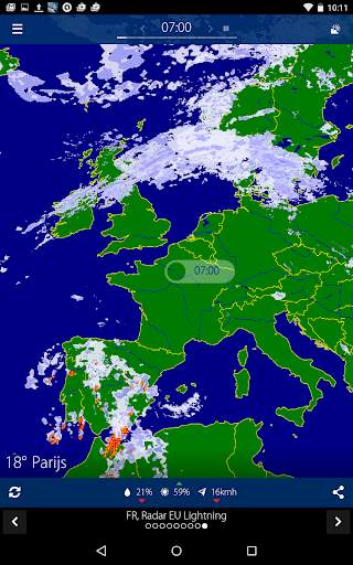 Meteox.fr - radar de pluie screenshot 11
