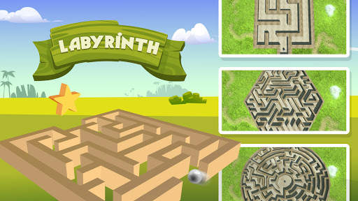 Classic Labyrinth – 3D Wooden Maze Brain Games screenshot 1