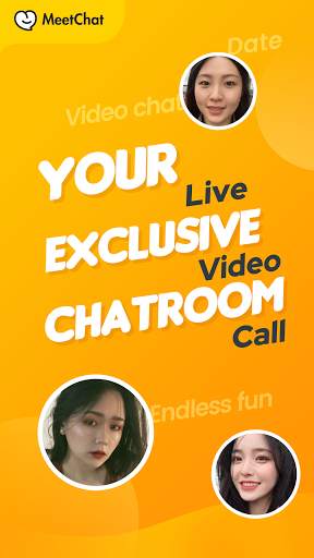 Meetchat-Social Chat & Video Call to Meet people screenshot 1