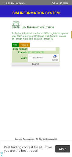 SIM INFORMATION SYSTEM screenshot 3