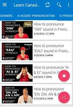 Learn Canadian French скриншот 3
