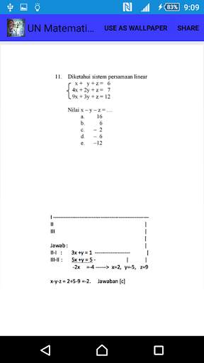 Soal UN Matematika SMA screenshot 5