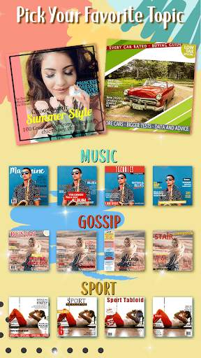 Magazine Cover Maker ? Magazine Photo Editor screenshot 5