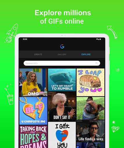 Gif'em! - GIF Maker & Editor, Video & Photo to GIF 12 تصوير الشاشة