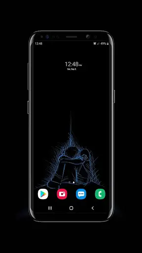 Black Sad Wallpaper screenshot 6