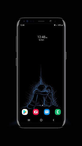 Black Sad Wallpaper screenshot 6