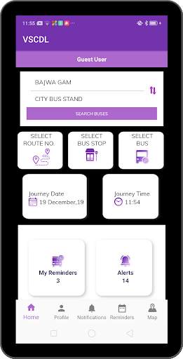 Vadodara Smart City Bus screenshot 1