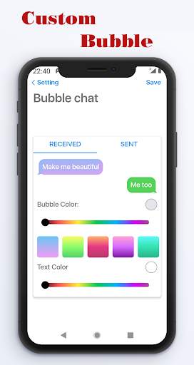 Message Style i-OS13 screenshot 6
