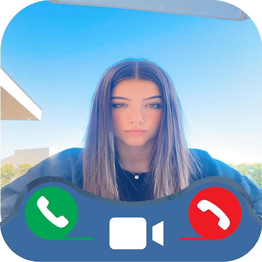Charli D'amelio Fake Voice Call &amp; Video Call Prank icon