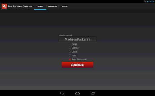 Porn Star Password Generator screenshot 7