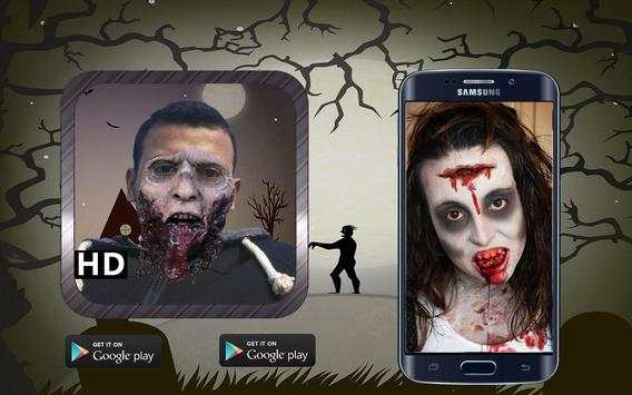 Scary Zombie Face Maker Pro 1 تصوير الشاشة