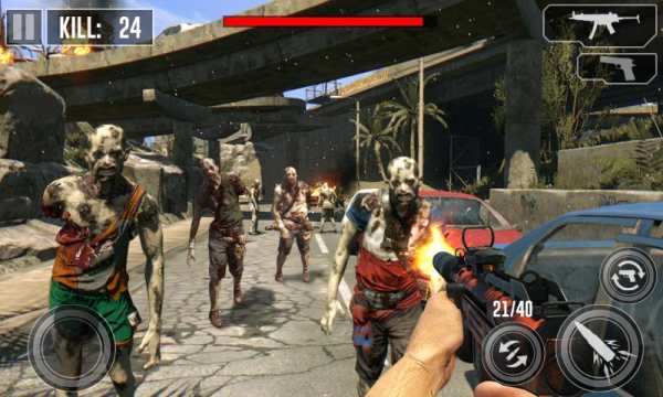 Zombie Shooting Dead Zombie Frontier 3D screenshot 1