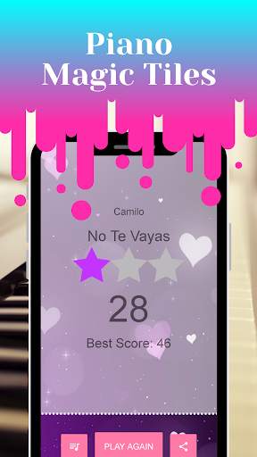 Camilo Tutu Piano Keyboard Magic Tiles Music Game screenshot 3