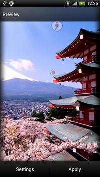 Japan Live Wallpaper screenshot 1