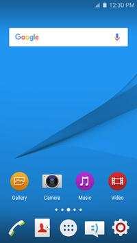 Wave Z5 Launcher Theme screenshot 4