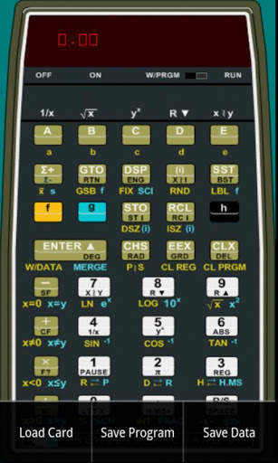 HP67 Calculator screenshot 2