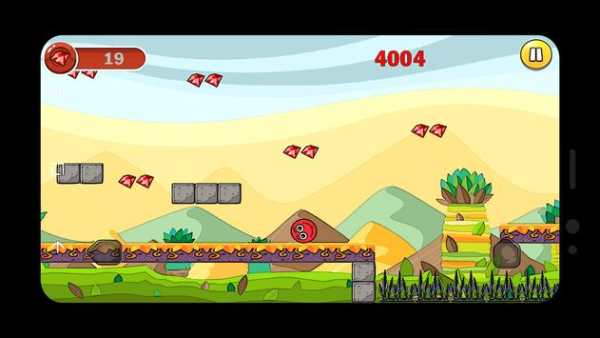 Red Adventurer fun ball - Runner & escape game screenshot 2