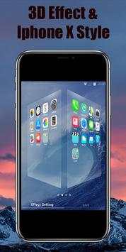 Launcher for iOS iPhone X ios 11 Launcher Theme screenshot 3
