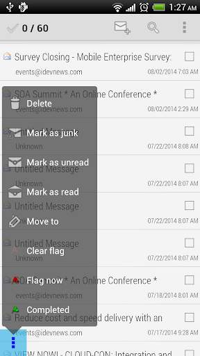 Mobile Access for Outlook Lite screenshot 2