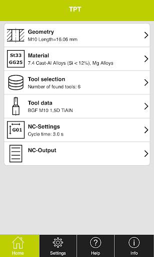 TPT mobile screenshot 1
