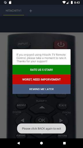 Hitachi TV Remote screenshot 5