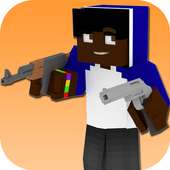 Gun Mod for Minecraft - Fort Craft logo