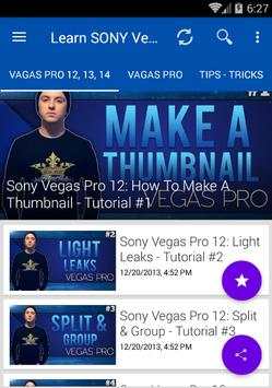 Learn Sony Vegas Pro Video Editing (unofficial) screenshot 3