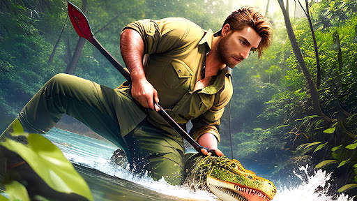 Hero Jungle Survival Games 3D screenshot 3
